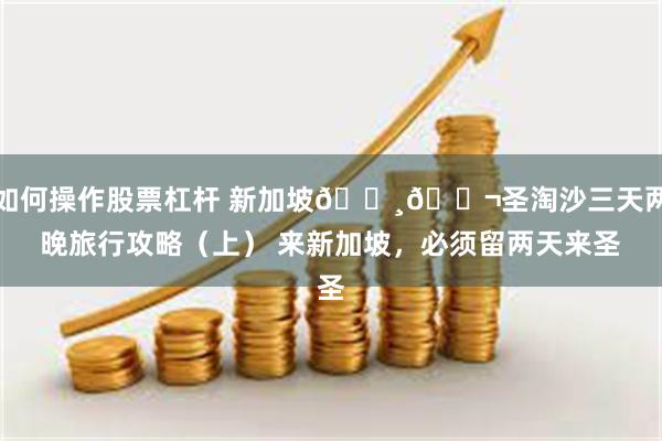 如何操作股票杠杆 新加坡🇸🇬圣淘沙三天两晚旅行攻略（上） 来新加坡，必须留两天来圣