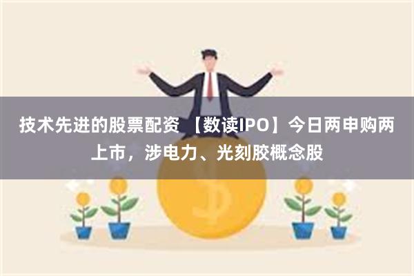 技术先进的股票配资 【数读IPO】今日两申购两上市,涉电力、光刻胶概念股